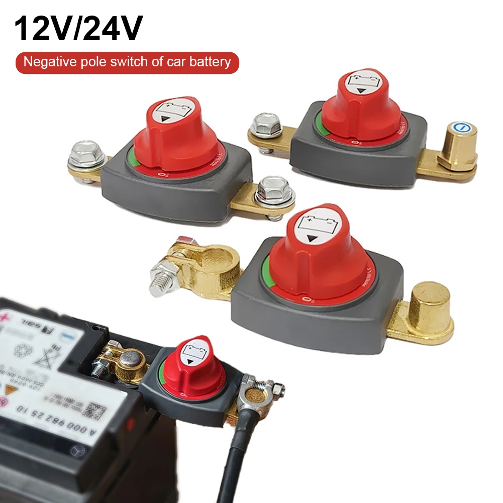 

12V Battery Switch Car Battery Isolator Switch Battery Isolator Switch On-Off Main Switch Waterproof Power Switch for Motorcycle