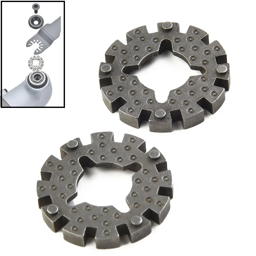 2pcs 25mm Oscillating Saw Blades Adapter For Woodworking Electric Tools Accessories Supplies Oscillating Saw Blades Adapter