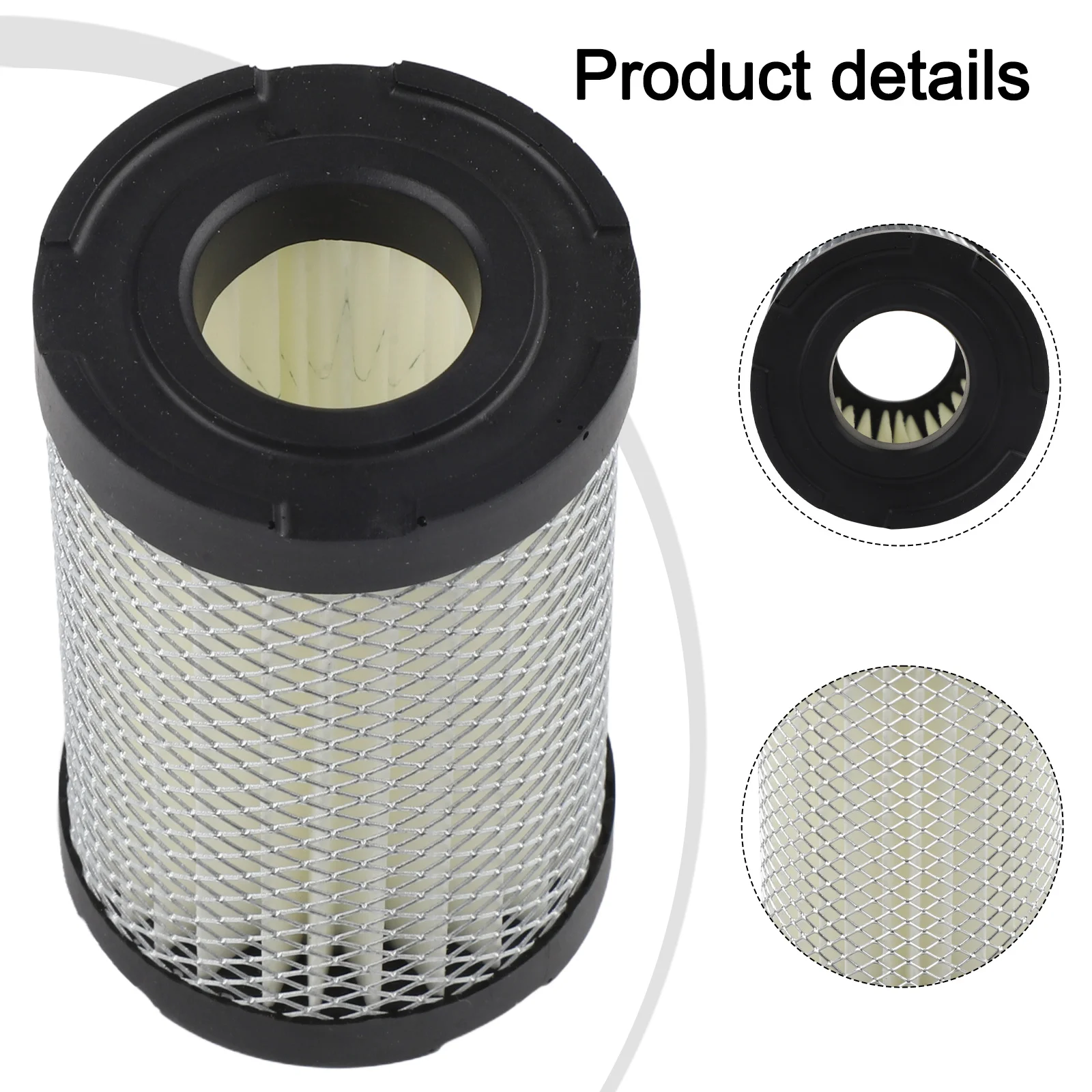 High Quality Air Filter Lawnmower Garden Tools Yard 13450 44mm OD Engine Lawnmower For Tecumseh Air Filter Fits