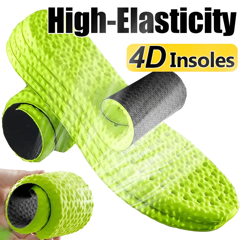 New Sport Insoles Shoes Men Women Memory Foam Insole Soft Mesh Breathable Deodorant Running Shoe Pad Orthopedic Sole Cushion