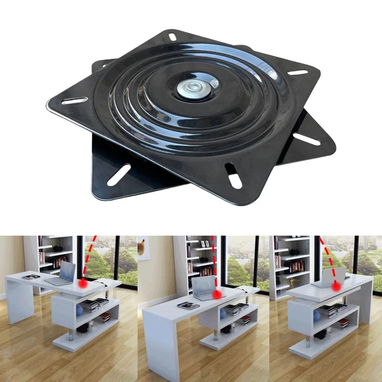 Seat Swivel Base Lazy Susan Hardware Mount Turntable Full Ball Bearings Bar Stool Swivel Plates for recliner Table Sofa Boat