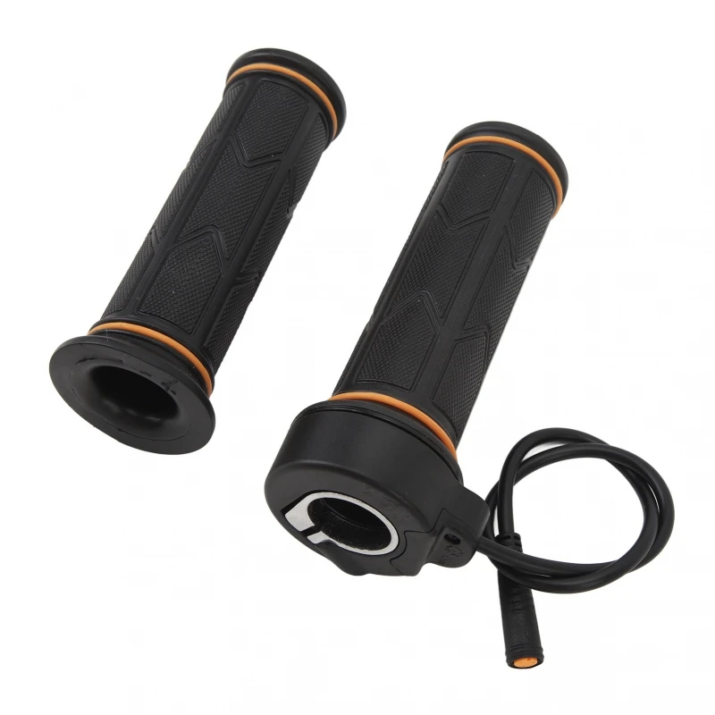AliExpress Hilitand 1 Pair Electric Bicycle 192X Full Twist Throttle Rubber Twist Throttle Grip 12V-72V for BaFang BBS01 BBS02 BBSHD Mid Drive Motor