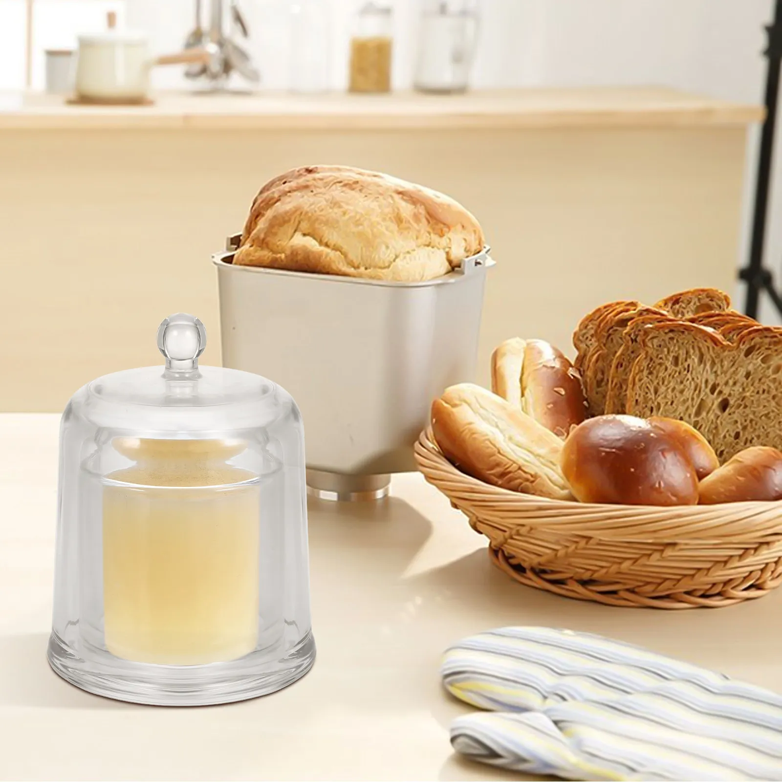 

Набор стеклянных контейнеров с крышками для домашнего декора, банки для ароматерапии, кухонные емкости для конфет, прозрачные стаканы