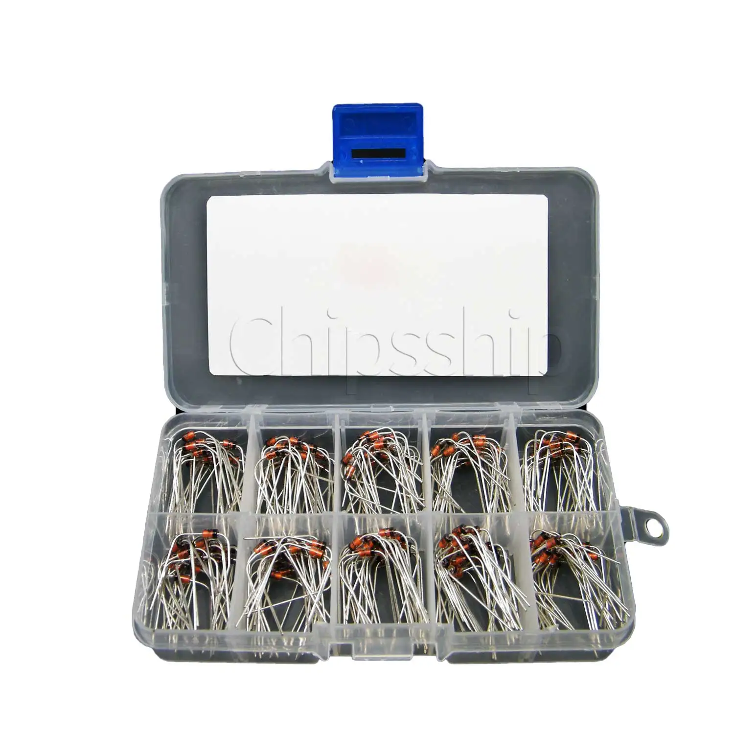 1W Zener Diode 1N4728_1N4737 Glas Regler Diode Box Set