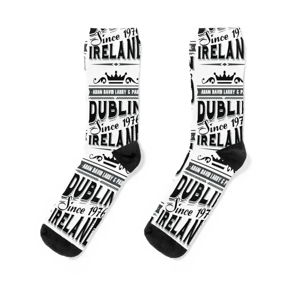 

u2 dublin ireland vintage Socks Wholesale new year compression Run Men Socks Luxury Brand Women's
