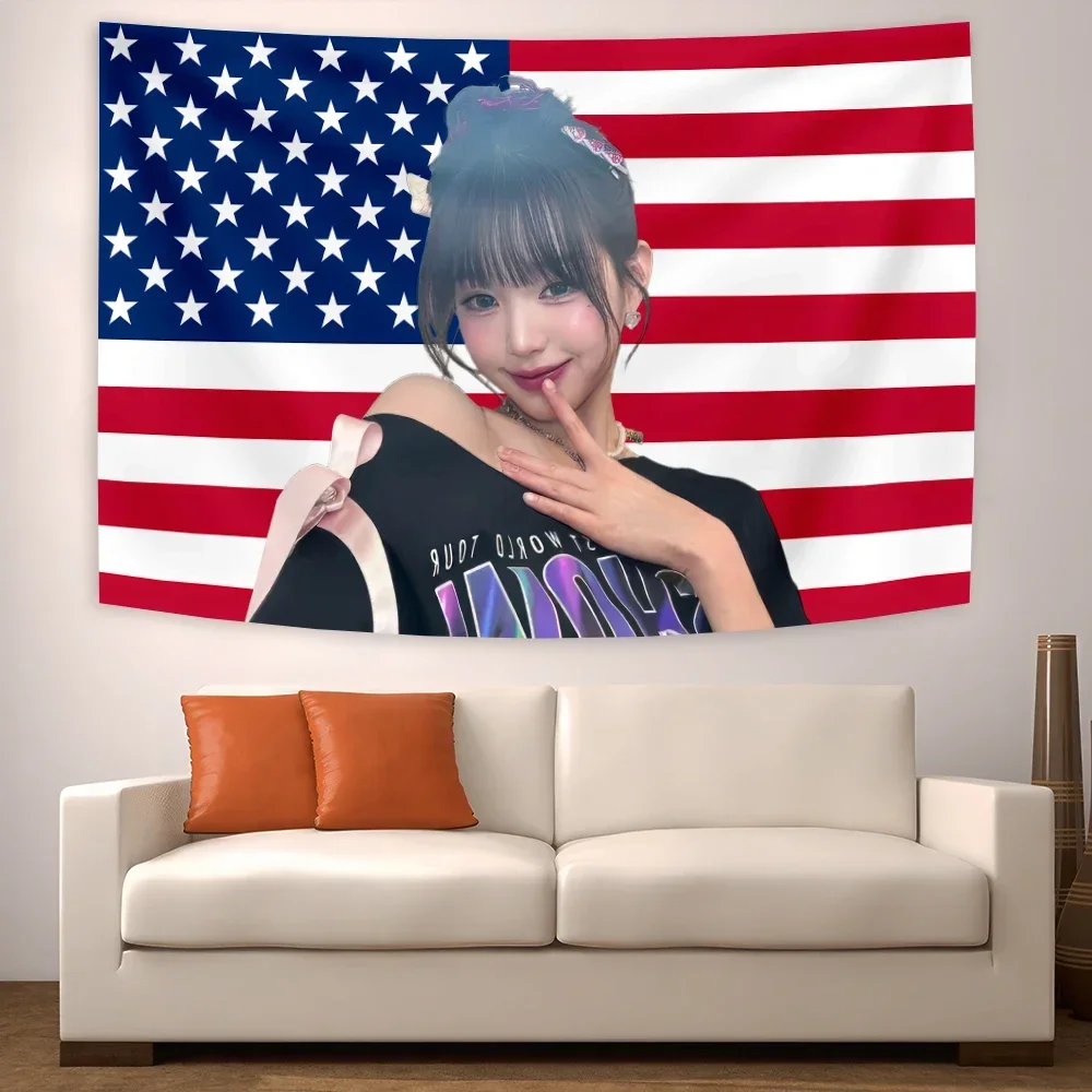 90x150cm Wonyoungs Flag Decorate The Walls With Tapestries Wall Hanging Art For Bedroom Living Room Decor