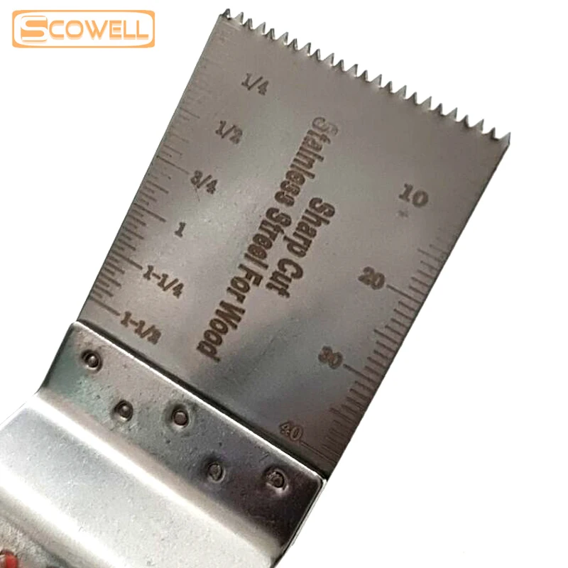 

10pcs Stainless Steel Plunge Oscillating Multi Tool Saw Blades Accessories Multimaster Power Tools Cutting Wood Repair Floor