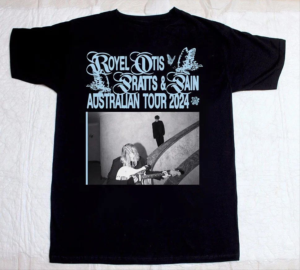 

Royel Otis Band Pratts and Pain Australian Tour 2024 T-Shirt All Size S to 5xl