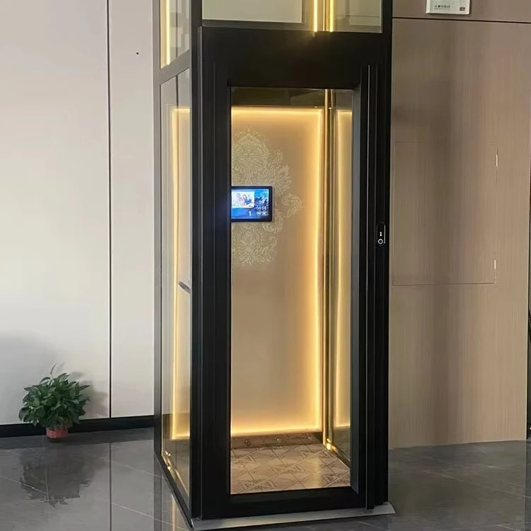 3-10 meters lift height 3 floors small residential elevator household