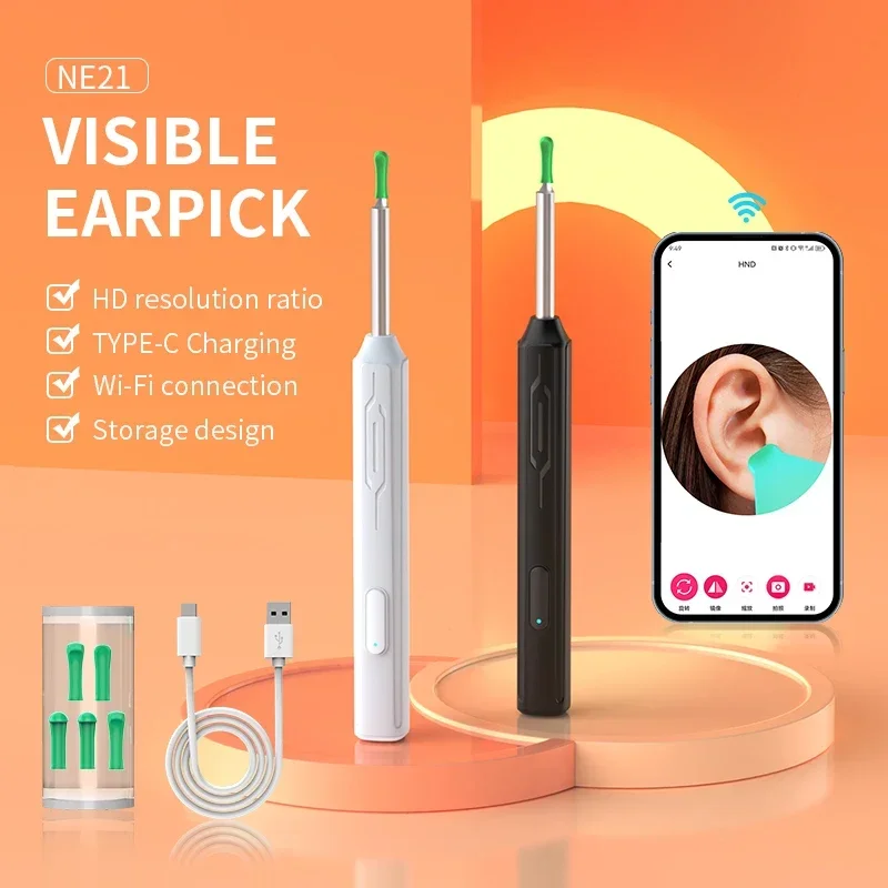 Wireless visual ear scoop intelligent high-definition endoscope ear pick professional tool ear scoop