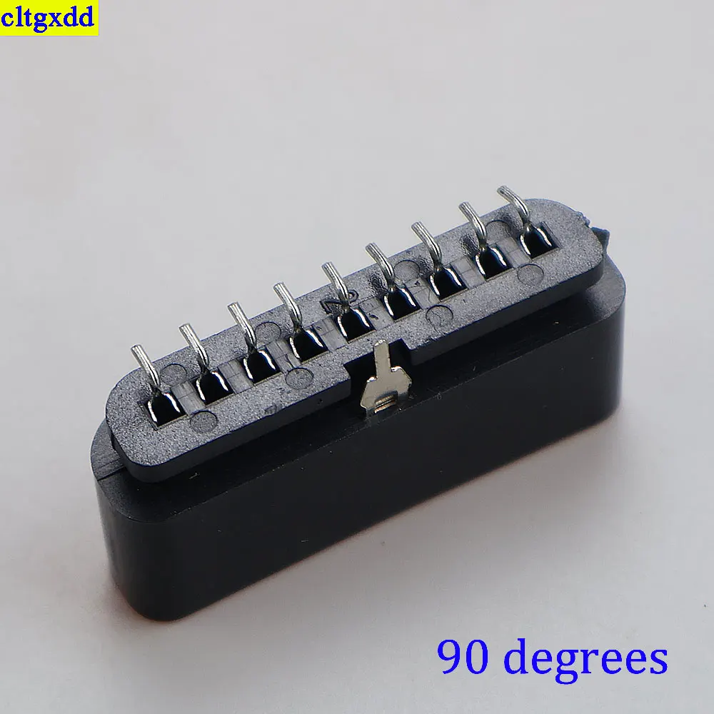 cltgxdd 1 pezzo 90 gradi 180 gradi 9 pin split connettore femmina slot per presa controller di gioco adatto per adattatore host PS2
