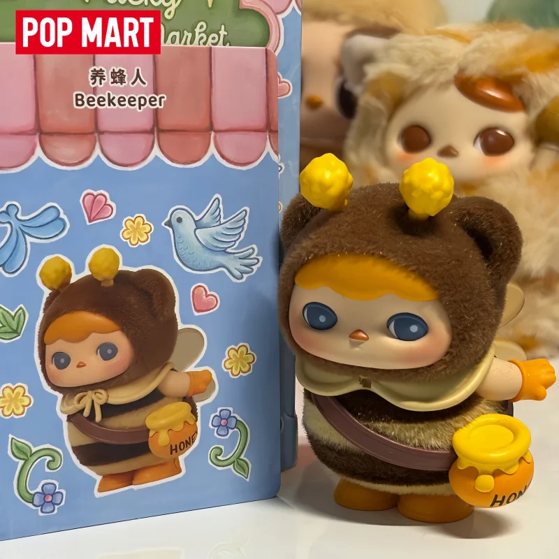 

New POP MART PUCKY Fairies Market Series Trendy Blind Box Random Desktop Toys Mystery Box Guess Bag Action Figure Surprise Gifts