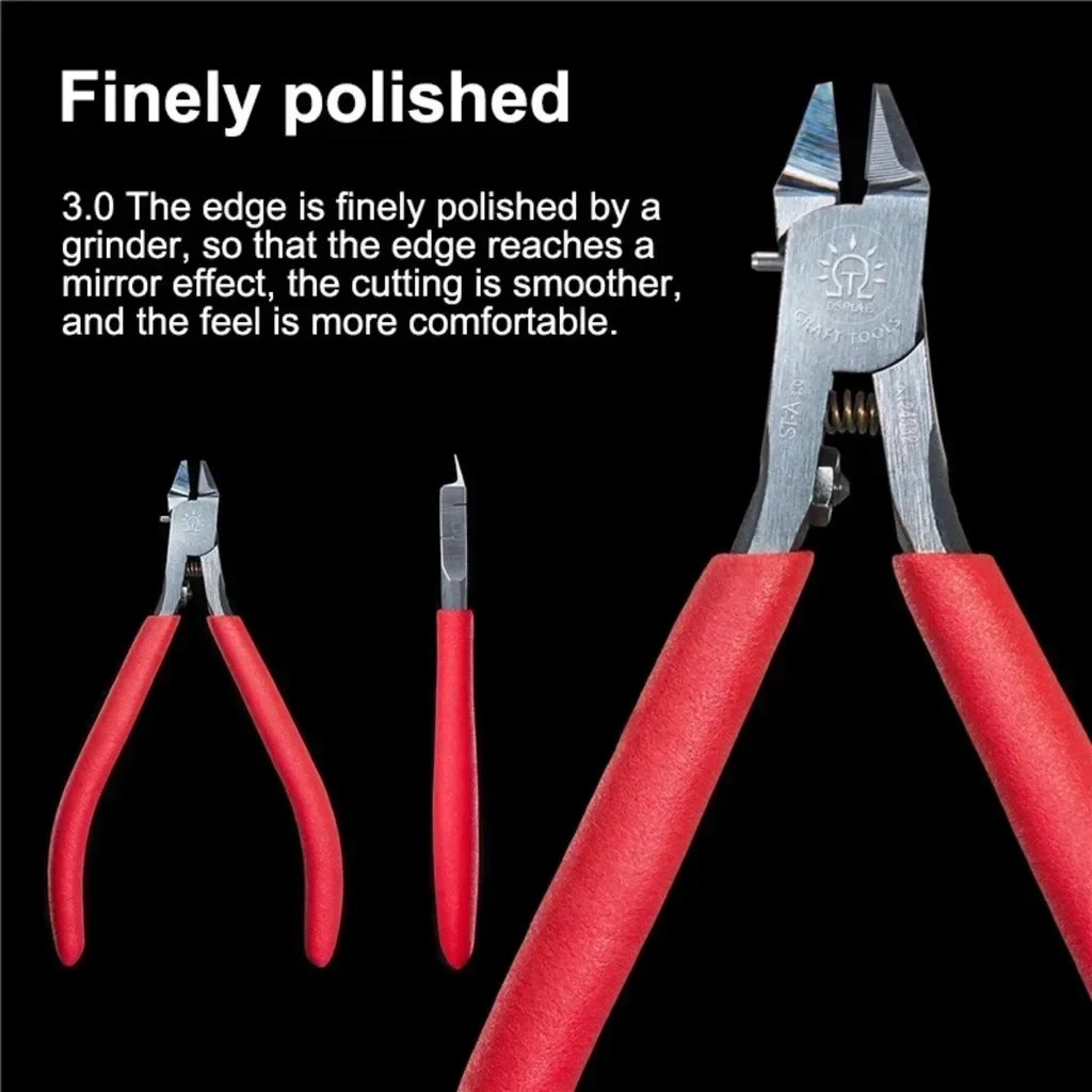 DSPIAE ST-A3.0 Ultra-Fine Single Edge Nipper Military Scale Model DIY Craft Trimming Cutting Pliers Hobby Assembly Tool
