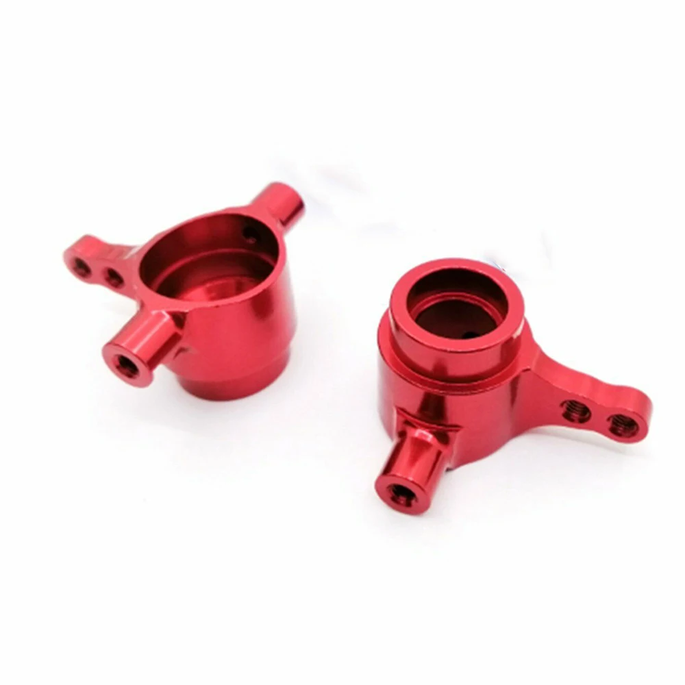 1set Alloy Steering Blocks C-Hub Arm Carrier Upgrade For 1/10 Traxxas Slash 5807 4x4 Rustler