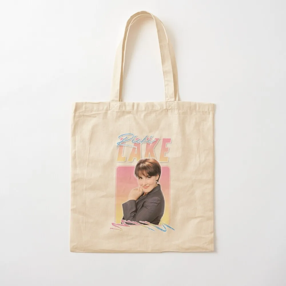 

Ricki Lake Tote Bag custom canvas bag large women reusable grocery bags Canvas