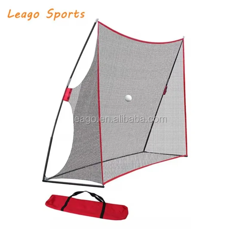 1 Portable 12ft*9ft Indoor Golf Net Soccer Football Lacrosse Softball Safety Barricade Barrier Softbacker Backstop Net 2025