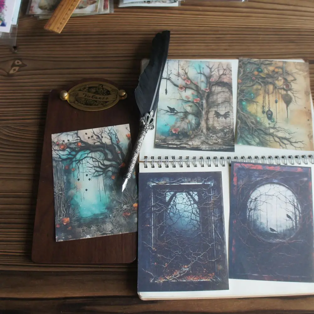 

30 Sheet Ancient Magic Book Cover Background Paper Design Craft Paper Gift Decoration Scrapbooking Handmade DIY