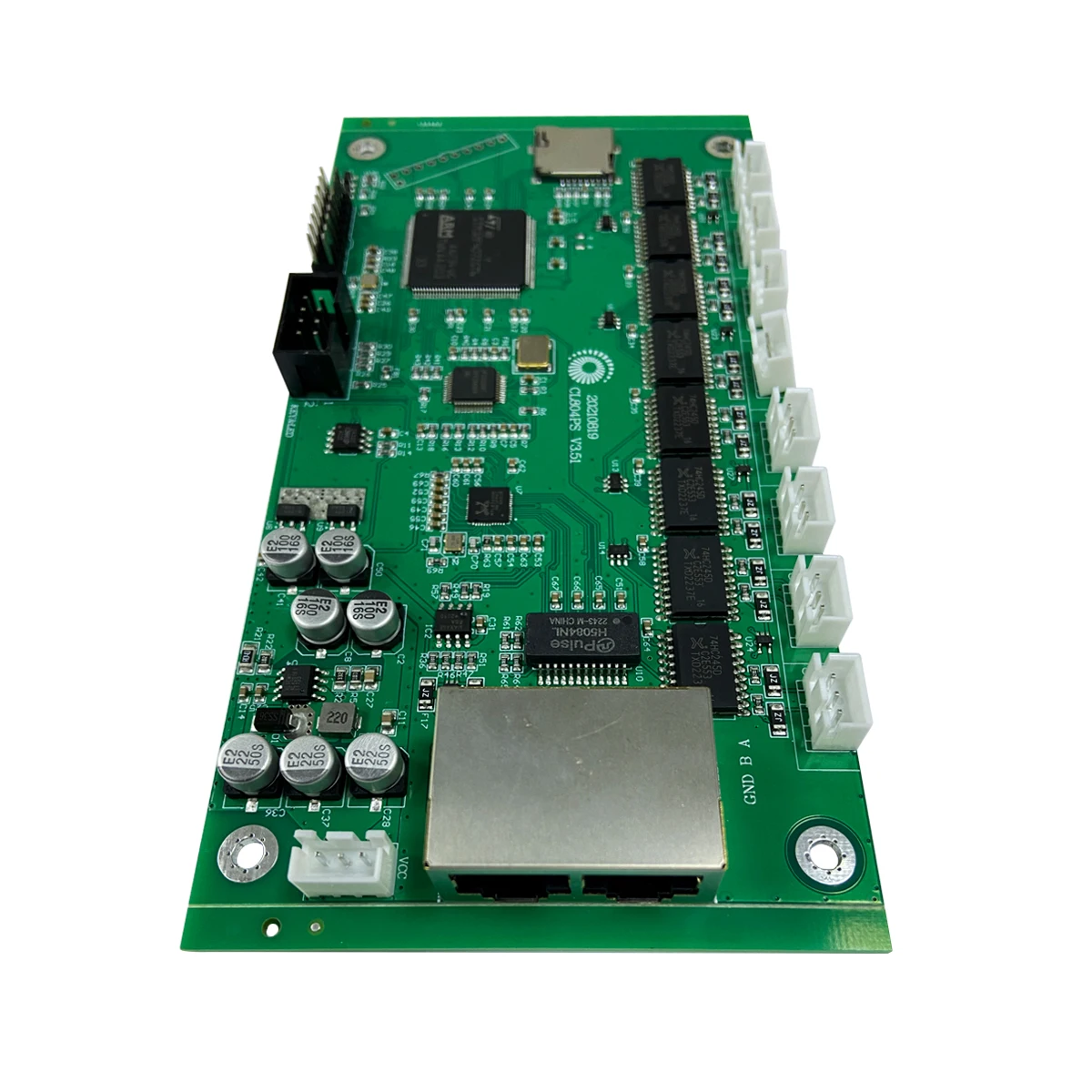 Imagem -03 - Protocolo Artnet Cl804ps Controlador Pwb Placa-mãe Spi 8*680 Pixels para Sk6812 Ws2811 Ucs1903 Dmx Rgb Rgbw Tira Conduzida