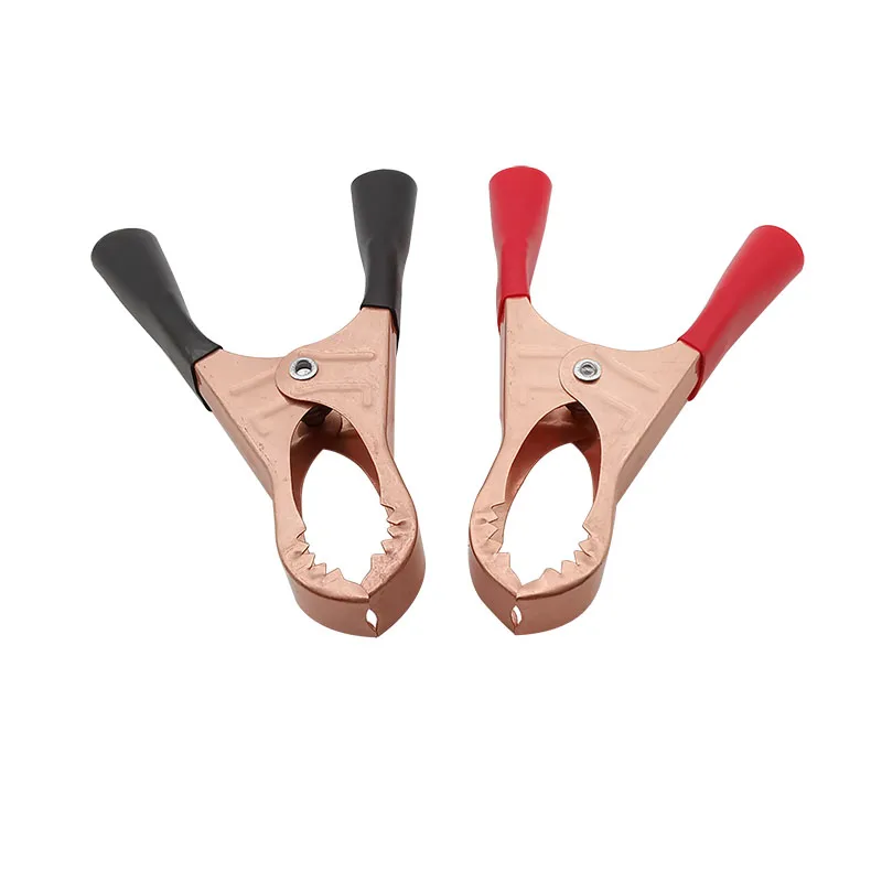 5/10Pairs Red Black Alligator Clips Crocodile Clamp Car Van Battery Test Lead Clip Connector