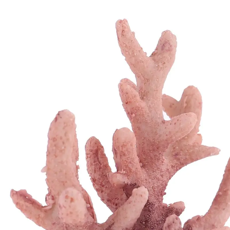 F92B Aquarium Coral Decor Small Artificial Resin Coral Ornaments Safe and Harmless