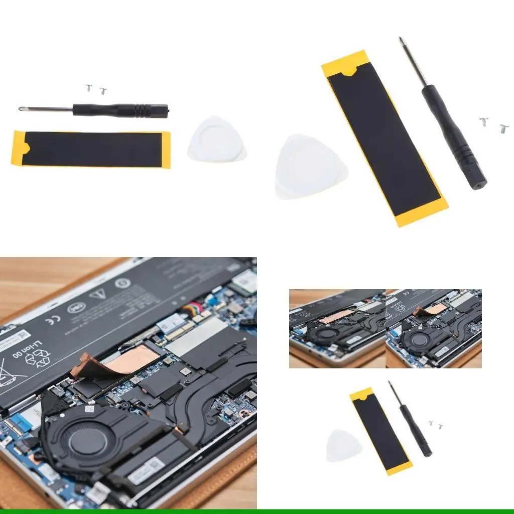 

U55C Laptop NVMe M.2 Heatsink Cover Thermal Heat Shield Cooling Radiator 0.3mm Thick