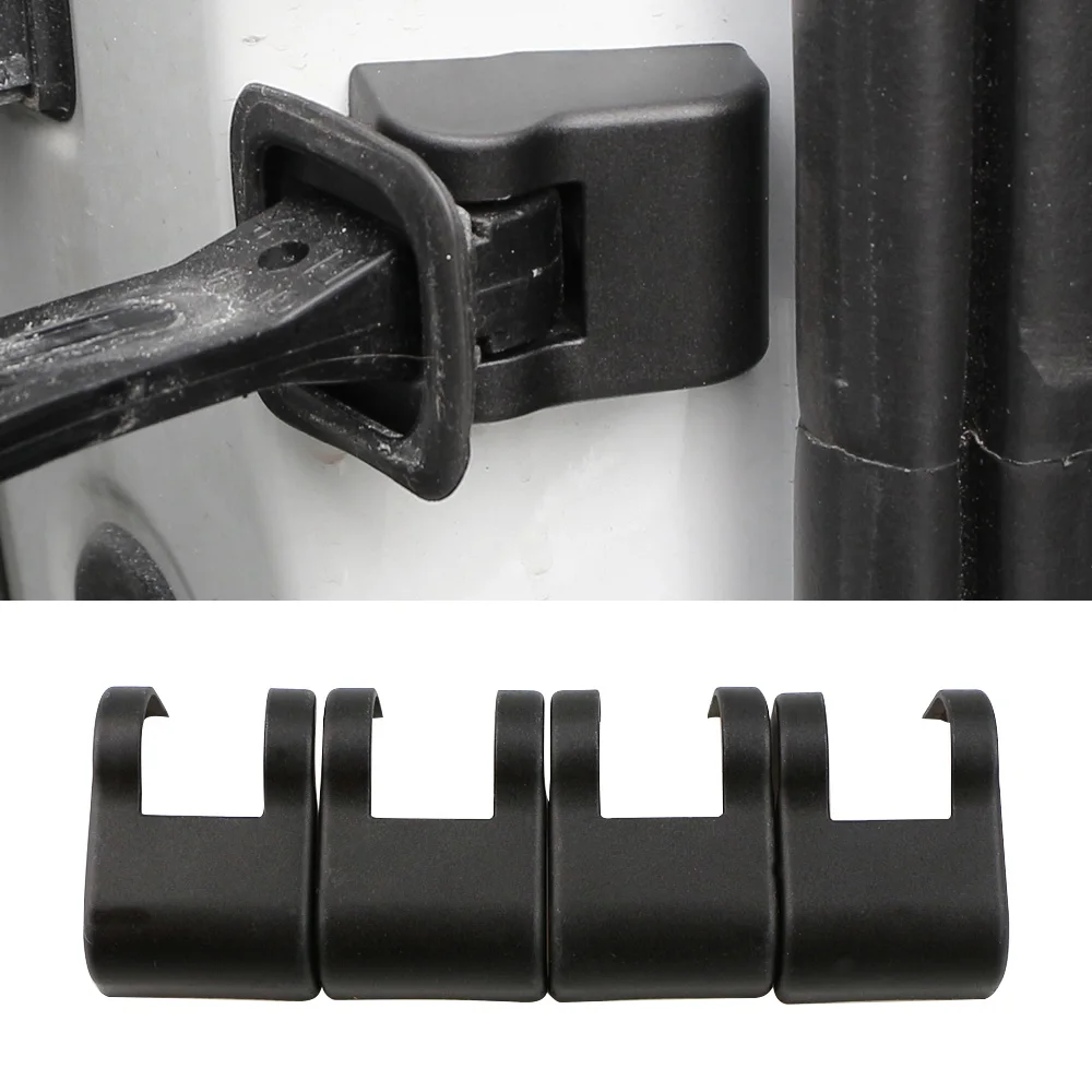 Car Door Stopper Cover for Skoda Citigo Rapid Octavia A7 Fabia Superb Yeti 4Pcs/set Door Lock Limitting Covers Accessories