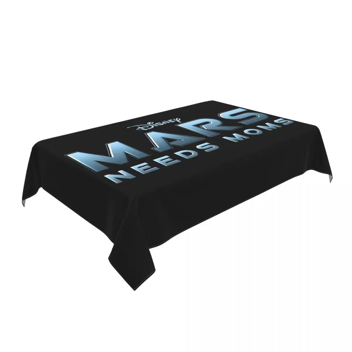 Customized Disney Mars Needs Moms Animated Science Fiction Adventure Tablecloth Rectangular Oilproof Table Cover Cloth for Party