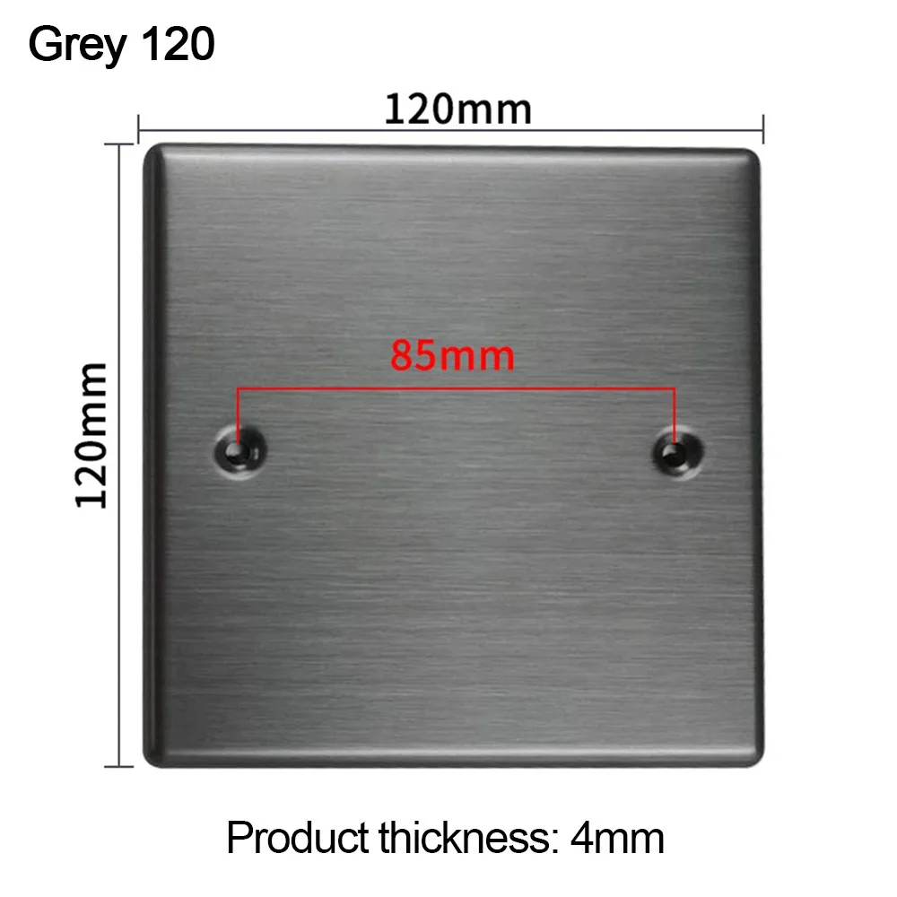 

Новая нижняя панель типа 86/120. Нержавеющая сталь. Золотая, серебряная панель переключателя. Встроенная панель.