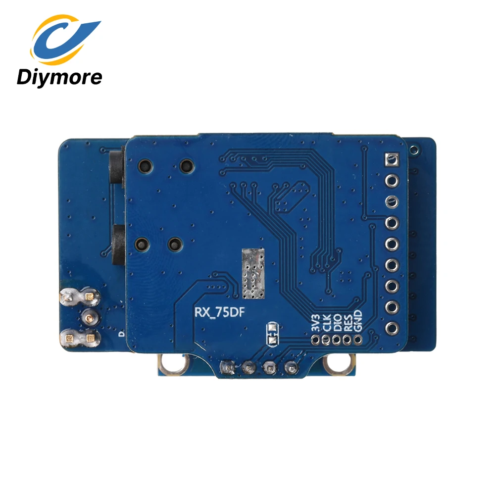

VRX-75DF 7.2GHz Video Receiver OLED Display for FPV Drones 64 Channel 6.1G -7.2G VRX Analog Video Receiver Transmission Receiver