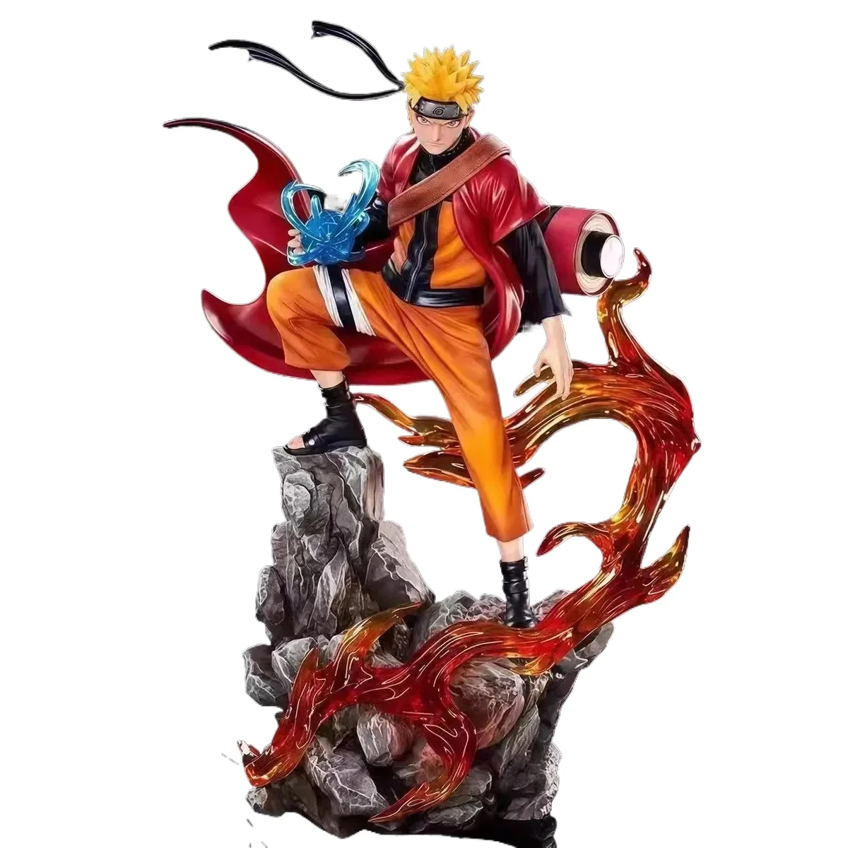 *=*23cm Naruto Anime Figure Uzumaki Naruto Uchiha Sasuke Action Model Pvc Statue Desktop Ornament Collection Toys Gift