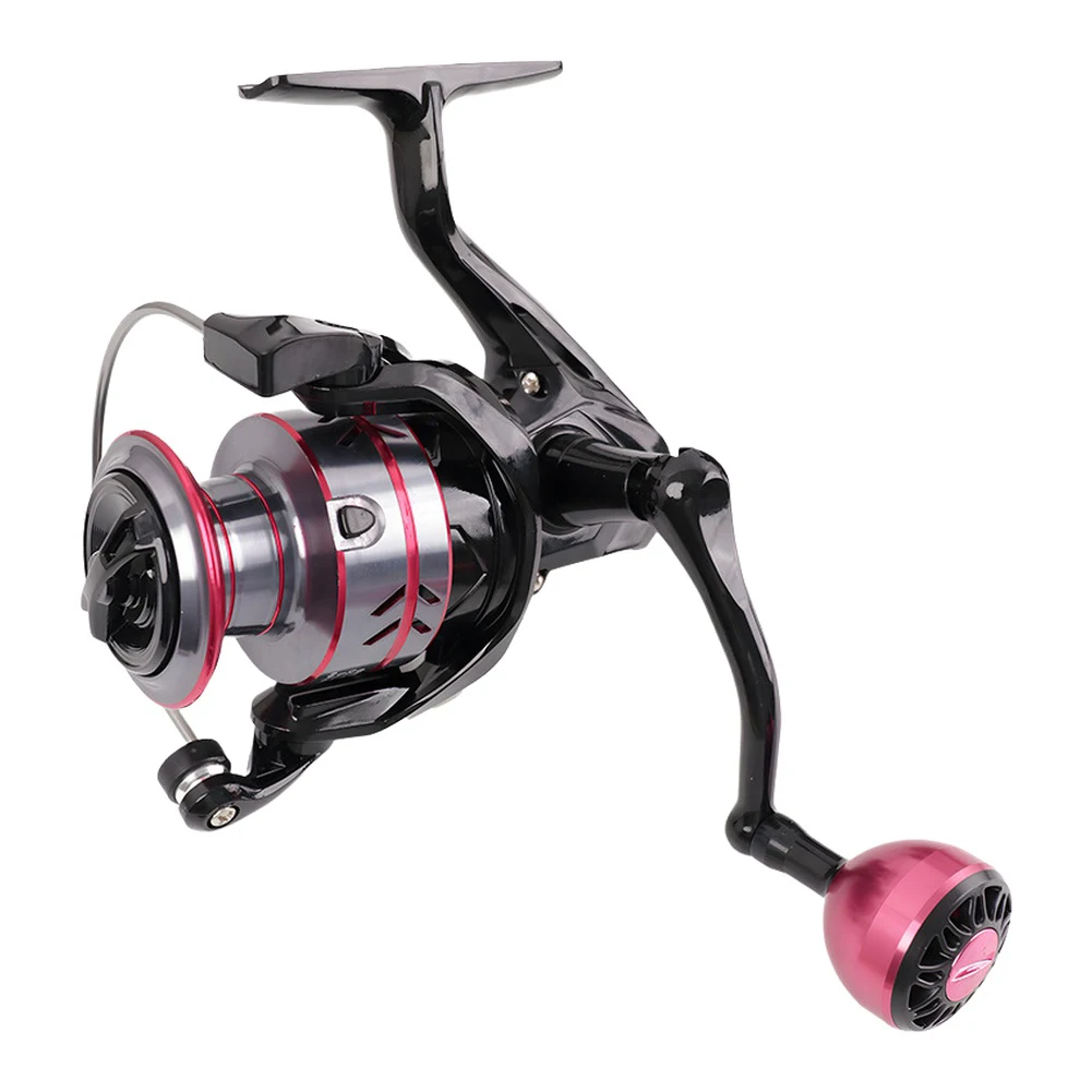 Fishing Reel Type with CNC Handle Metal Spool and 5 21 Gear Ratio Providing Smooth Line Casting and Stable Reel Seat