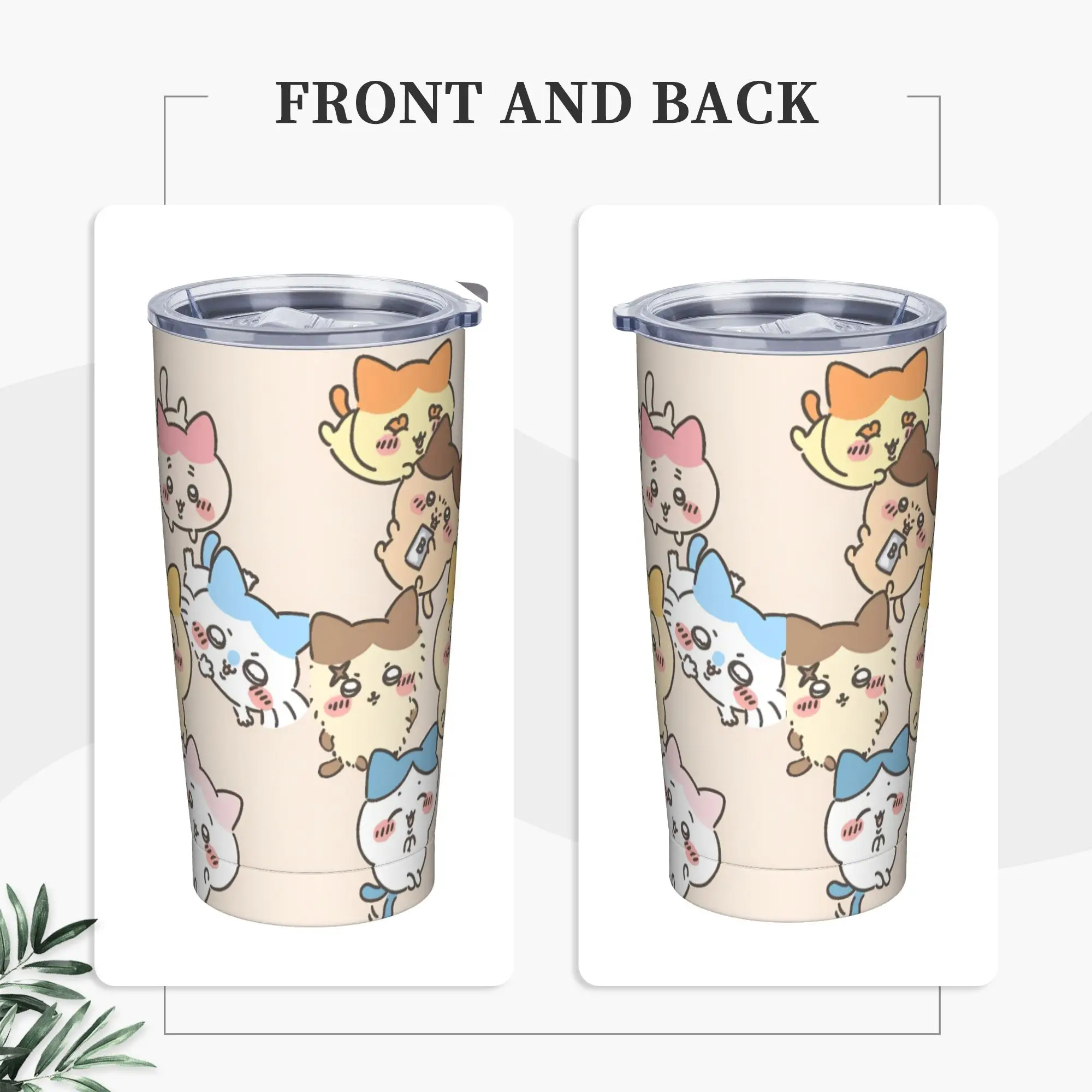 

Stainless Steel Tumbler Chiikawa Mugs Cup With Straws Travelist Cold Drink Water Bottle Insulated Large Capacity Thermal Mug