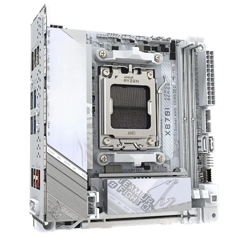 Piezas para Gigabyte X870I AORI PRO ICE AM5 Mini escultura de hielo ITX chasis pequeño placa principal de ordenador para CPU