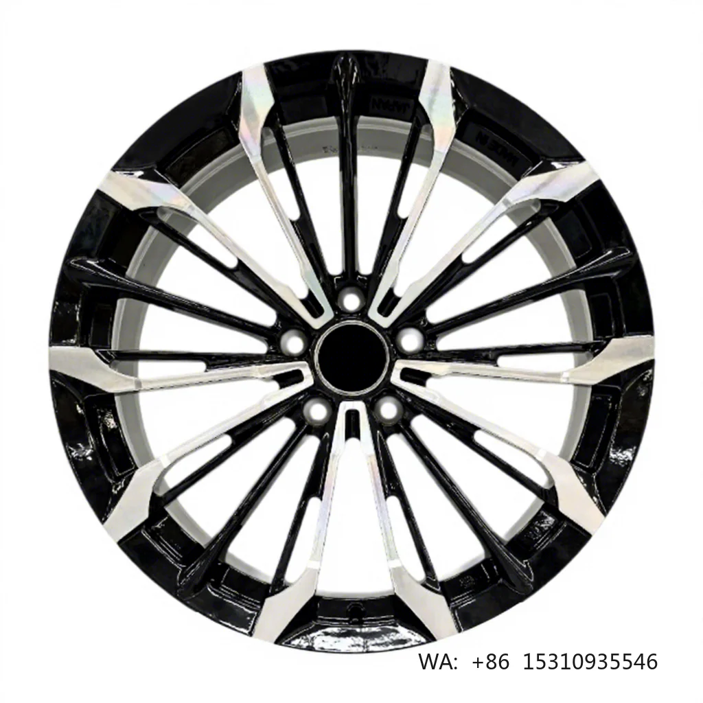 

Ultra Black One Piece Lightweight Forged Alloy Wheels 8J-12J Car Retrofit Upgrade Rims One Year Warranty
