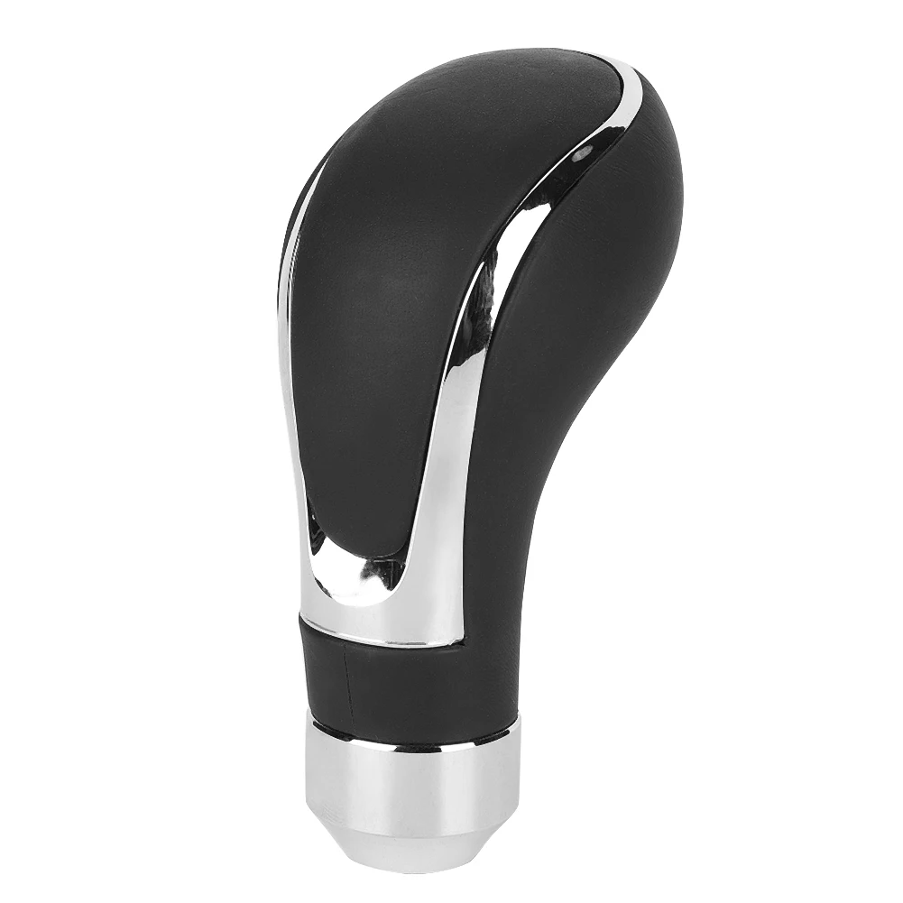 Keenso Fine Plastic Black Car  Lever Lever Head Slide Button  Fit for Simple Installation Comfortable Touch Feeling for All Cars