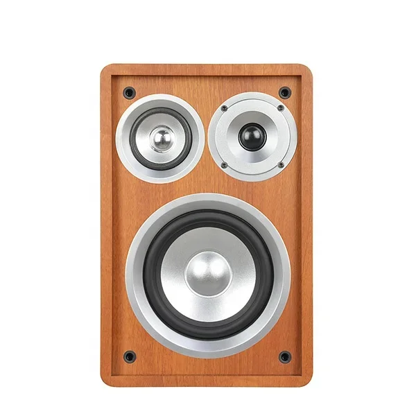 Custodia passiva in legno 100W 6.5 "woofer 3 vie computer stereo studio audiophile hifi sistema home theater altoparlante da scaffale