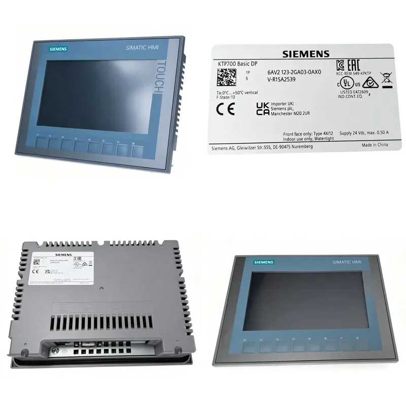 New Original 6AV2 123-2GA03-0AX0 EPR Compliant CE Certified TFT Color Touchscreen PLC Module Resolution Industrial