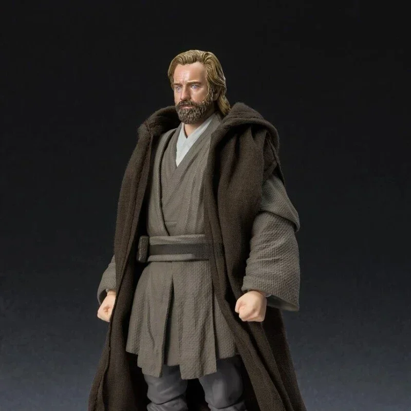 In Stock Bandai Original S.H.F Model Superhero Obi-Wan Kenobi Action Figure Collection Toy Gift