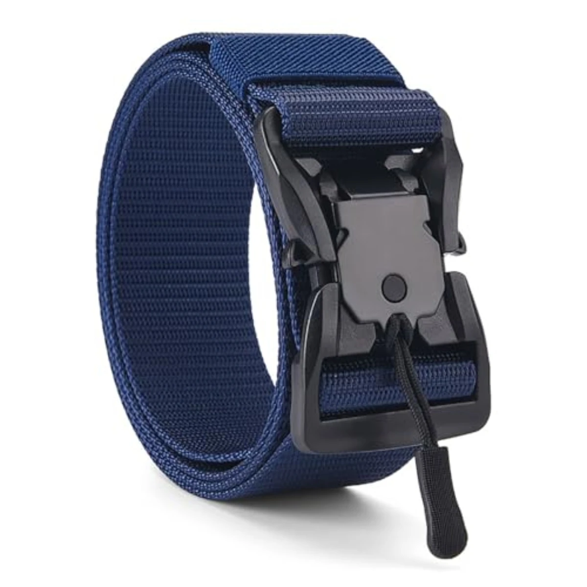 Alloy Magnetic Snake Buckle Outdoor Tactical Belt Men\'s Casual Belt Fashion Women Nylon Belt Military Fan Canvas Training Belt