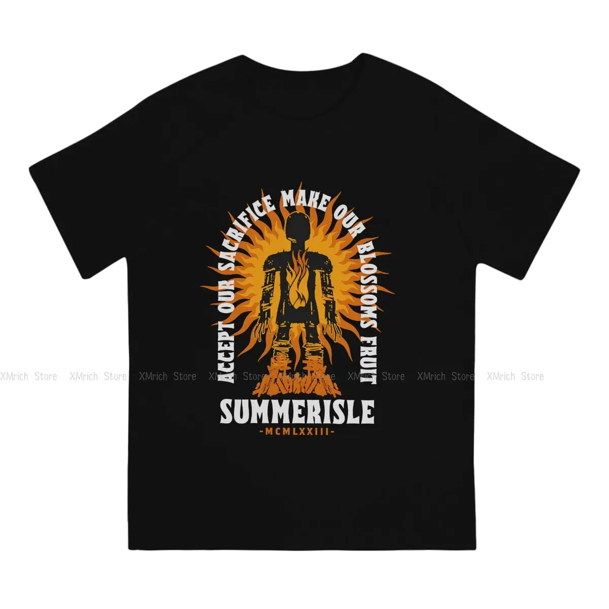 Men T-Shirts Splendid Cool Cotton Tee Shirt Short Sleeve The Wicker man T Shirts Crew Neck Clothes Gift Idea