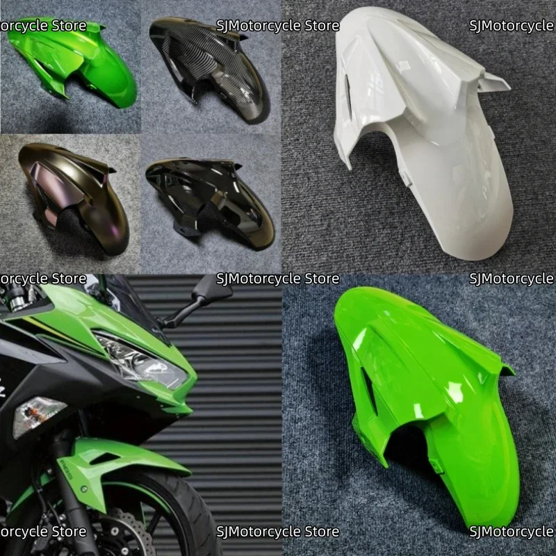 

Аксессуары для мотоциклов, переднее крыло, брызговик, брызговик, подходит для KAWASAKI Ninja400 Z400 2018-2024 Ninja500 2024-2025