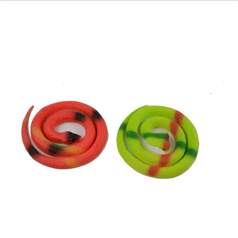 75cm Simulated Rubber Toy Snake Novelty Gag Tricking and Scaring Toys Hobbies Exclusive Design Festival Presents for Friend