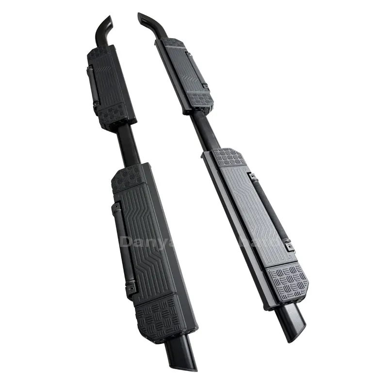 Robaton All Aluminium MOOR VERSION Side Step Pedal Off-Road Welcome Pedal Fixed Pedal for Land Rover Defender 110 130 2020-