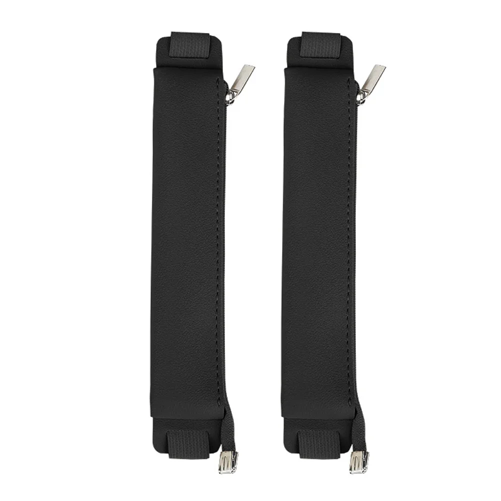 

2Pcs Elastic Pencil Pouch Zipper Pen Holder for Travelers Notebook Journal Case Pencil Storage Organizer for Planners Diaries