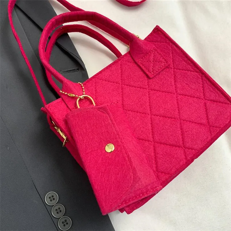 3 Stück/Set geprägte Damenhandtasche, stilvolle Umhängetasche, Clutch und Geldbörse, einfarbige quadratische Umhängetasche, Stoff für den täglichen Gebrauch – Detail 20