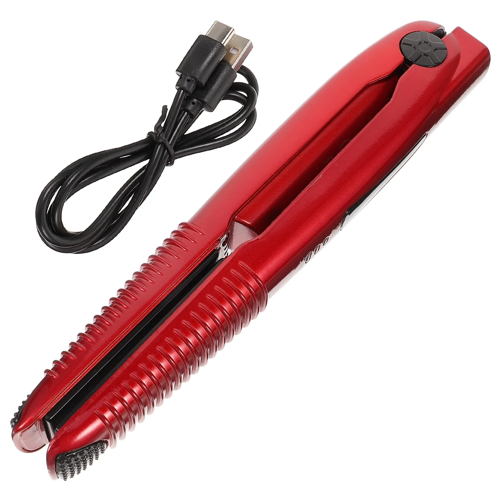 

Перезаряжаемый беспроводной выпрямитель-плойка для волос, компактный, портативный, для путешествий, с USB-питанием, 3 температурных режима, легкий