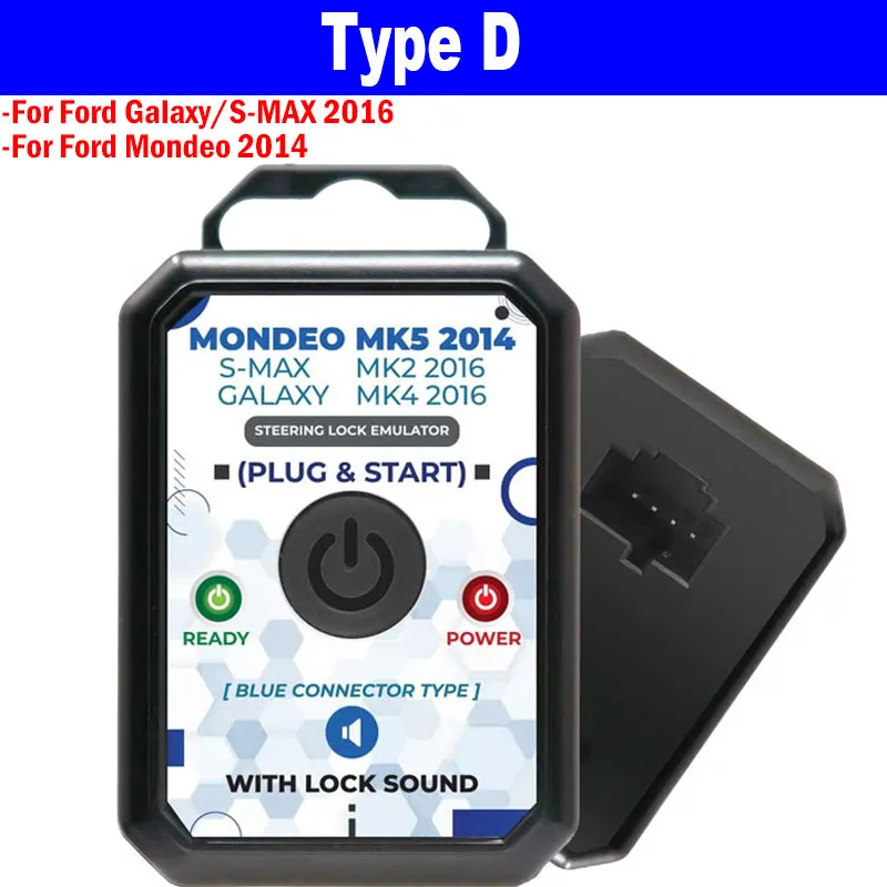 Lenkradschloss-Emulator für Ford Focus/C-Max/Kuga/Mondeo/S-Max/Ranger/B-MAX/EcoSport Plug-and-Play-Simulator mit Schlossgeräusch – Detail 6