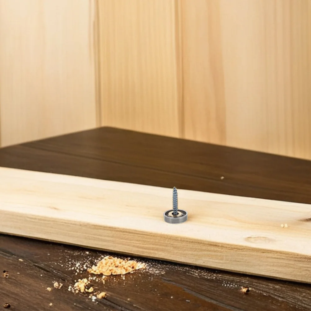 

12Pcs Stainless Steel Mirror Nails Decorative Screw Caps Advertising Board Nails Indoor Outdoor Resistant Picture