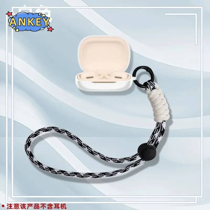 Case for EDIFIER FitFree Protective Nylon Lanyard Soft Cover Shells  Anti Dust Sleeve Hand Rope Strap Accessories