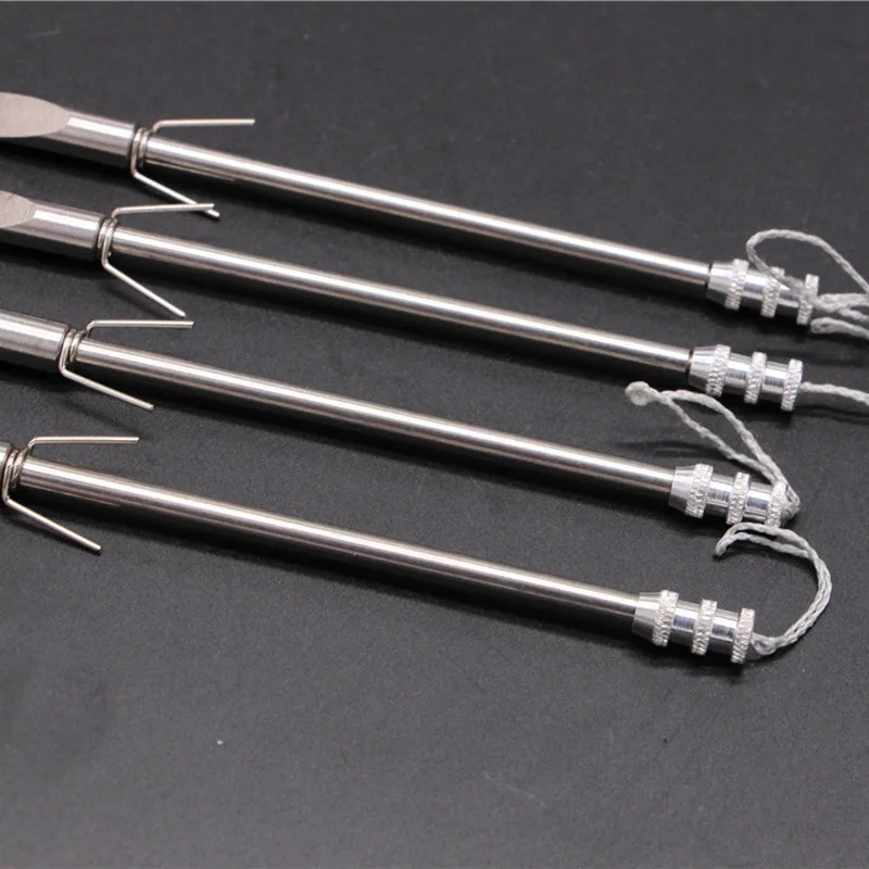 10/20pcs stainless arrowhead slingshot hunting fishing arrows hunting shooting ammo Semi-automatic fishing slingshot accessories view 3